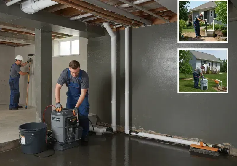 Basement Waterproofing and Flood Prevention process in Antelope Valley-Crestview, WY